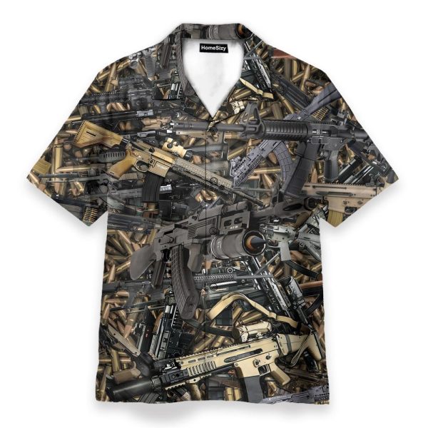 The Quickest Way To A Man'S Heart Is 2970 Feet Per Second Hawaiian Shirt