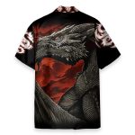 Dragon Men'S Button'S Up Shirts Hawaiian Shirt