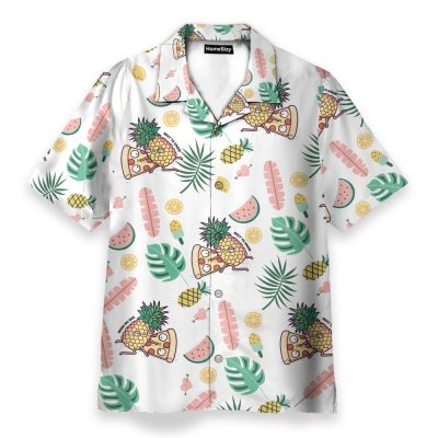 Fuuny Food Pizza Pineapple Need To Know Hawaiian Shirt & Beach Shorts