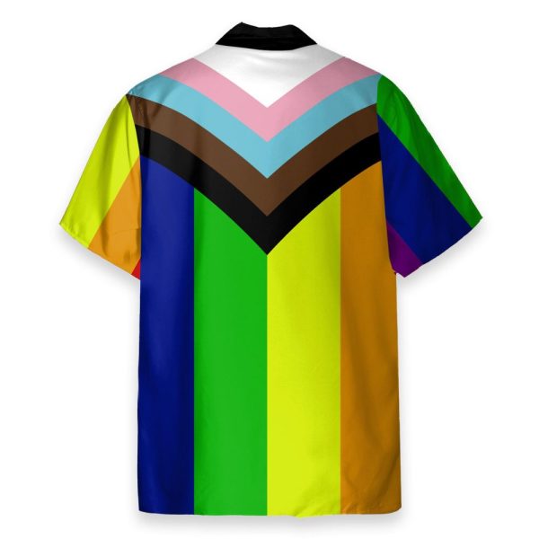 Amazing Lgbt Hand Holding Heart Hawaiian Shirt