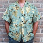 Awesome Floral Men'S Button'S Up Shirts Hawaiian Shirt & Beach Shorts