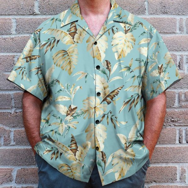 Awesome Floral Men'S Button'S Up Shirts Hawaiian Shirt & Beach Shorts