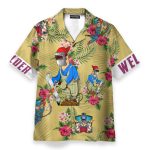 Welder Men'S Button'S Up Shirts Hawaiian Shirt