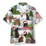 Cute Santa Cats On Christmas Hawaiian Shirt