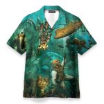 Amazing Scuba Diving Don'T Fear Death Fear Hawaiian Shirt