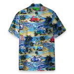 Campervan On The Beach Hawaiian Shirt & Beach Shorts