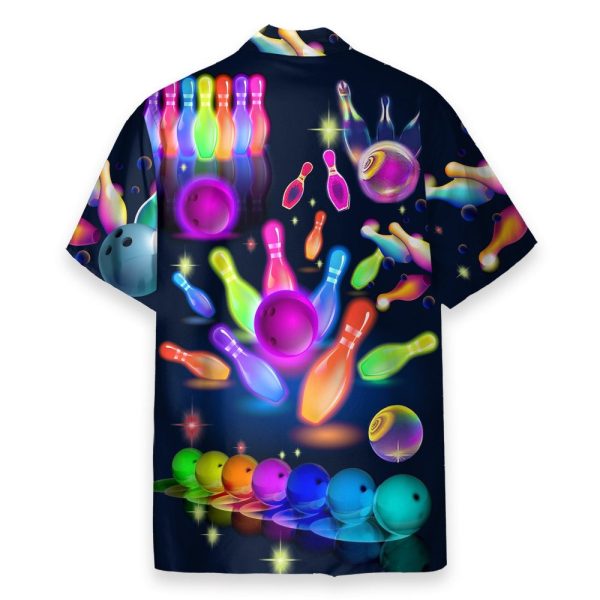 Bowling Men'S Button'S Up Shirts Hawaiian Shirt