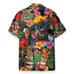 Aloha Summer Tiki Tiki Surfuring Hawaiian Shirt