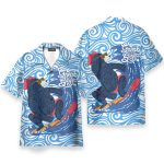Funny Greart Surfer Surfing Bear Hawaiian Shirt