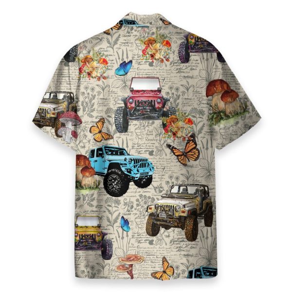 Amazing Insect With Jeep Cars Hawaiian Shirt