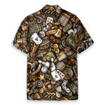Casino Jackpot Poker Funny Button'S Up Shirts Hawaiian Shirt