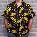 Casino Lucky Slots Men'S Button'S Up Shirts Hawaiian Shirt & Beach Shorts