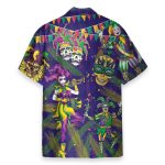 Mardi Gras Men'S Button'S Up Shirts Hawaiian Shirt