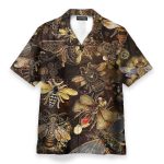 Steampunk Bee Men'S Button'S Up Shirts Hawaiian Shirt