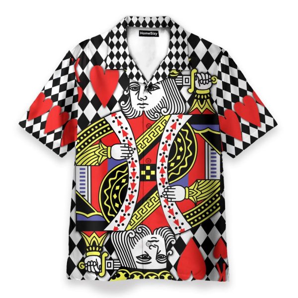 King Of Heart Couple Cosplay Costume Hawaiian Shirt