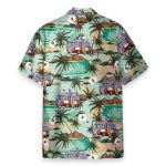 Hippie Campervans Caravan Beach Hawaiian Shirt & Beach Shorts