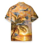 Air Force Mcdonnell Douglas F-15 Eagle Hawaiian Shirt