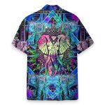 Hippie Mandala Elephant Hawaiian Shirt