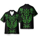 Viking Phoenix Vegvisir Men'S Button'S Up Shirts Hawaiian Shirt