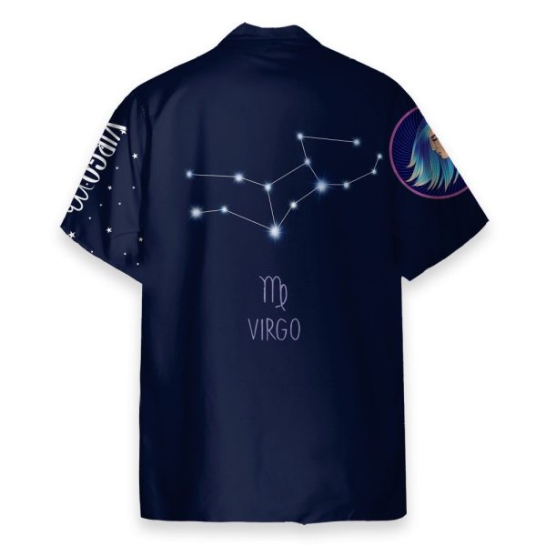 Virgo Horoscope Funny Button'S Up Shirts Hawaiian Shirt
