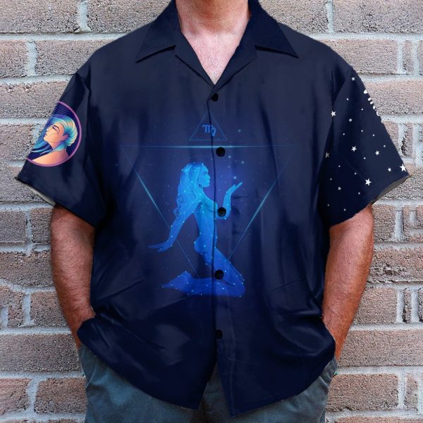 Virgo Horoscope Funny Button'S Up Shirts Hawaiian Shirt
