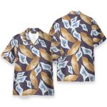 Tom Selleck Magnum Pi Calla Lily Purple Cosplay Costume Hawaiian Shirt & Beach Shorts