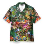 Life Of Hippie Guys Men'S Button'S Up Shirts Hawaiian Shirt