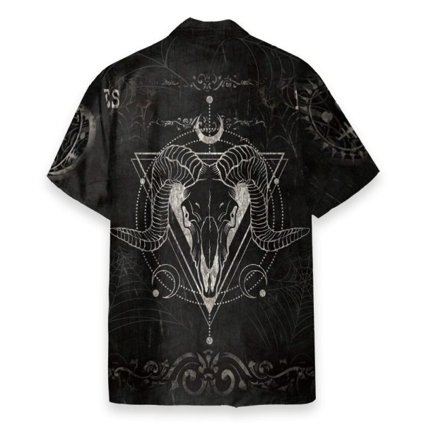 Wicca Ouija Board Men'S Button'S Up Shirts Hawaiian Shirt & Beach Shorts