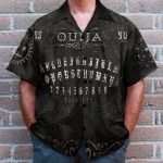 Wicca Ouija Board Men'S Button'S Up Shirts Hawaiian Shirt & Beach Shorts