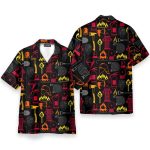 Firefighter Men'S Button'S Up Shirts Hawaiian Shirt & Beach Shorts
