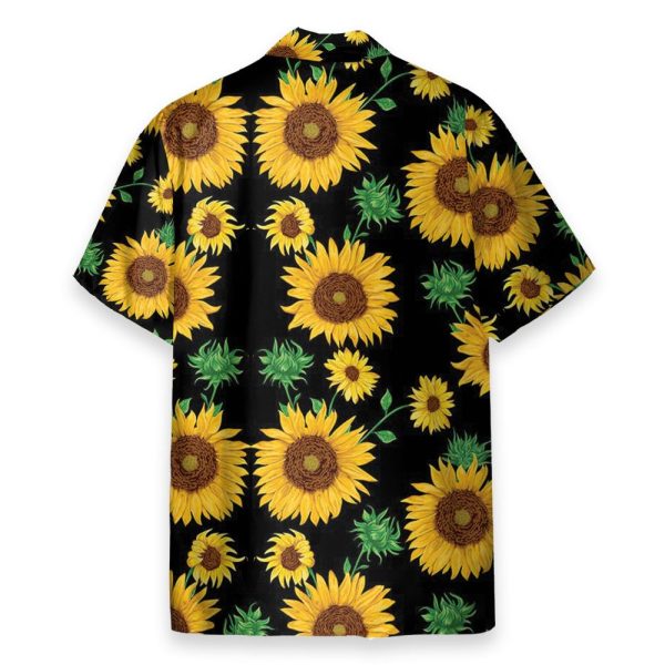 Sunflowers Men'S Button Up Shirts Hawaiian Shirt & Beach Shorts