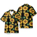 Sunflowers Men'S Button Up Shirts Hawaiian Shirt & Beach Shorts