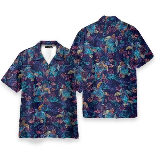 Ocean World Men'S Button'S Up Shirts Hawaiian Shirt