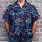 Ocean World Men'S Button'S Up Shirts Hawaiian Shirt