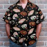 Las Vegas Gambling Men'S Button'S Up Shirts Hawaiian Shirt