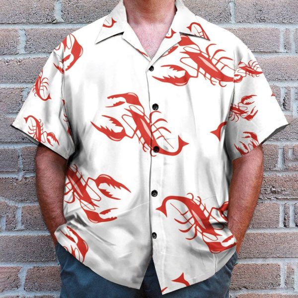Kramer Lobster Funny Button'S Up Shirts Hawaiian Shirt & Beach Shorts