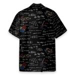 Geometry Science Men'S Button'S Up Shirts Hawaiian Shirt & Beach Shorts