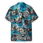 Motorcycles Once A Biker Hawaiian Shirt