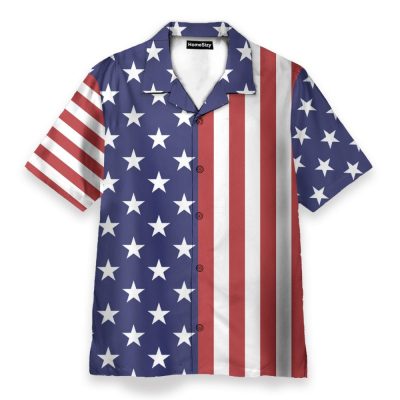 America Graphic Flag 4Th July America Independence Day Hawaiian Shirt