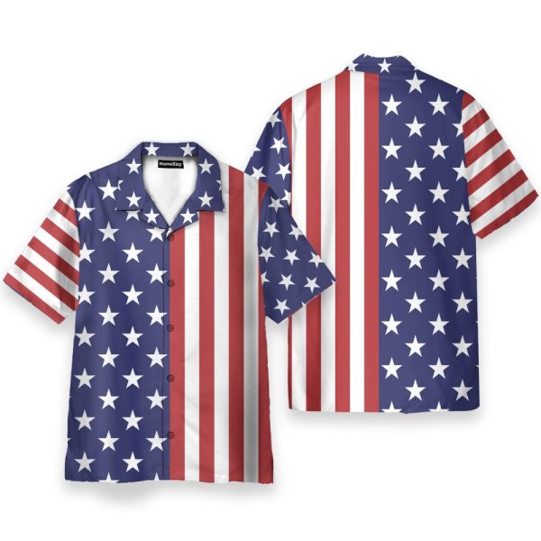 America Graphic Flag 4Th July America Independence Day Hawaiian Shirt