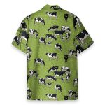 Dairy Cow On The Grass Field Hawaiian Shirt & Beach Shorts