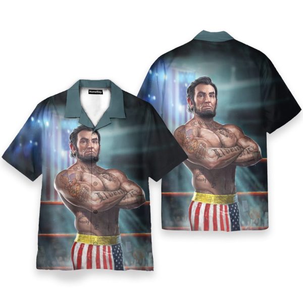 Funny President Mmabe Lincoln Hawaiian Shirt