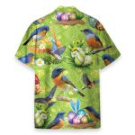 Bluebirds Happy Easter Day Hawaiian Shirt