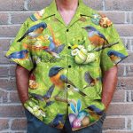 Bluebirds Happy Easter Day Hawaiian Shirt