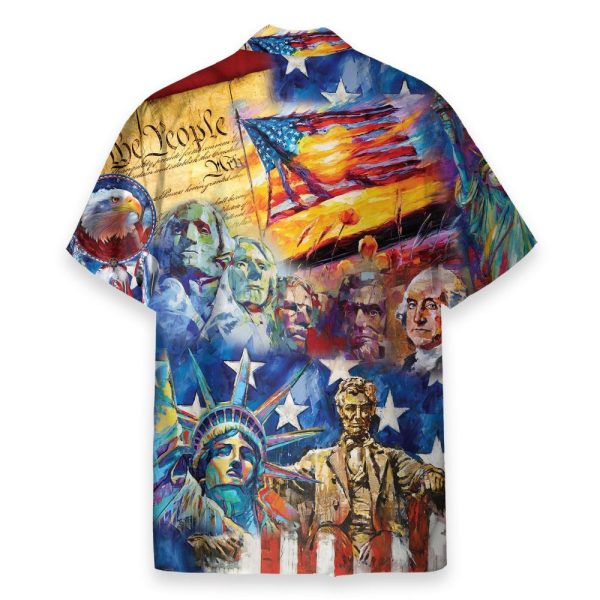 My Patriotic Heart Beats 4Th July Idependence Day Hawaiian Shirt
