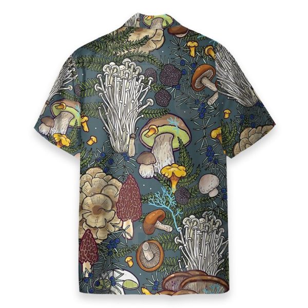 Mushroom Tropical Pattern Hawaiian Shirt