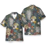 Mushroom Tropical Pattern Hawaiian Shirt