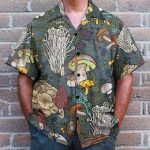 Mushroom Tropical Pattern Hawaiian Shirt
