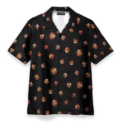 Dungeons And Dragons Dice Cosplay Costume Hawaiian Shirt & Beach Shorts