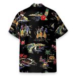 Aloha Hula Girls Dance On The Beach Hawaiian Shirt